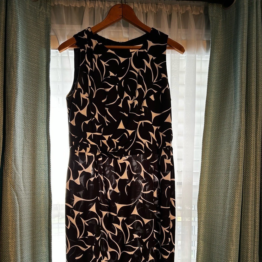 Fashion bug black and white dress